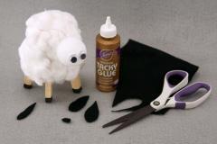 manualidades con algodon y tela