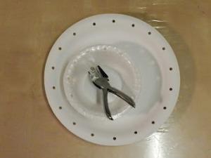 manualidades con platos reciclados