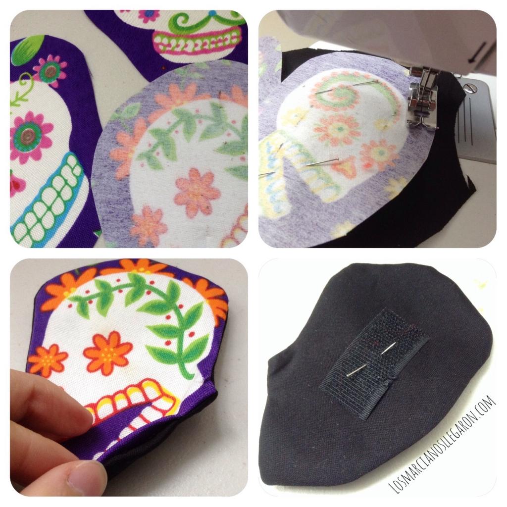 Pasos de Cojin Dia de Muertos