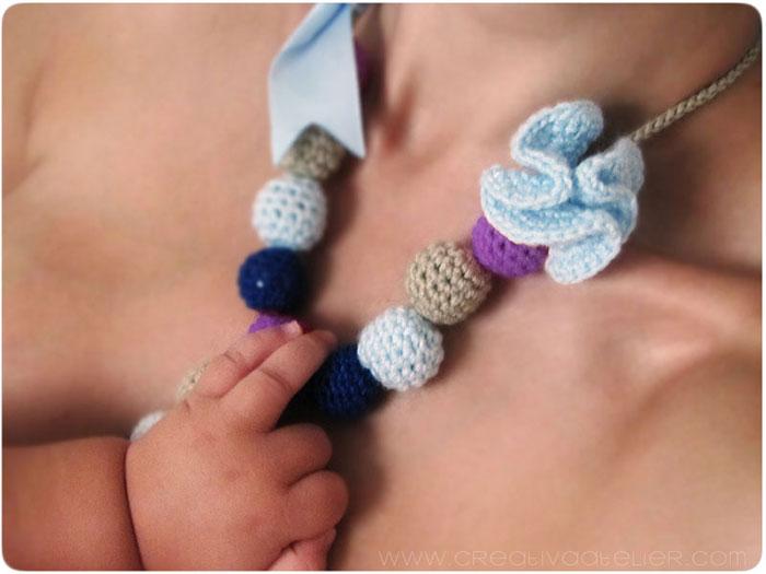 collar lactancia DIY 3 Cómo hacer un collar de lactancia DIY 