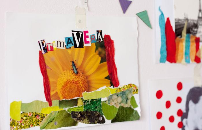 Collage de primavera