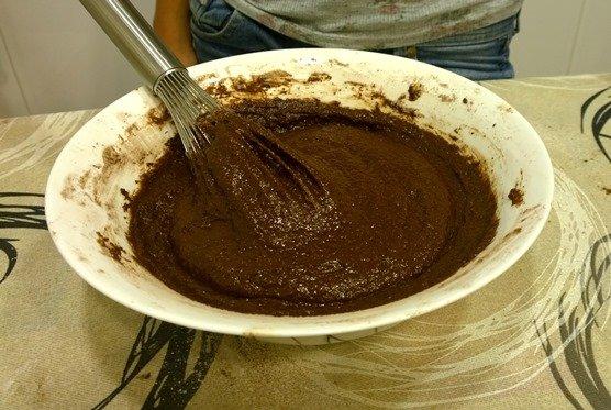 preparacion pastel selva negra