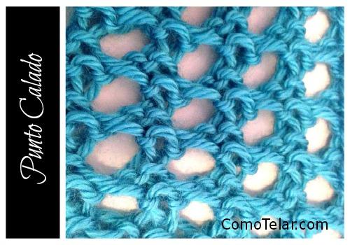 Punto Calado con Telar Circular