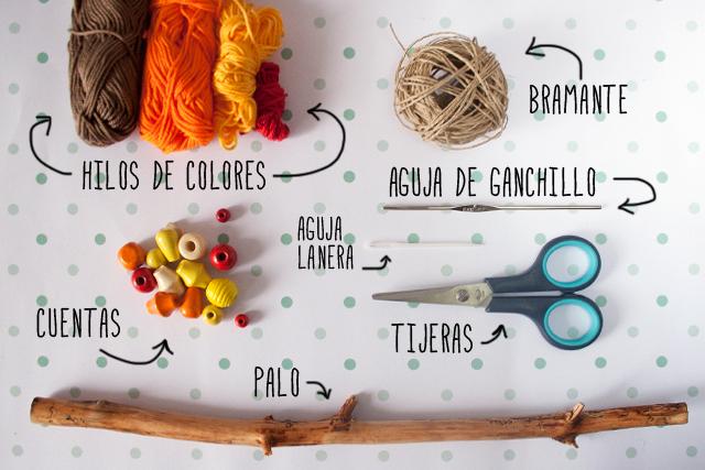 DIY crochet hanging leafs by 