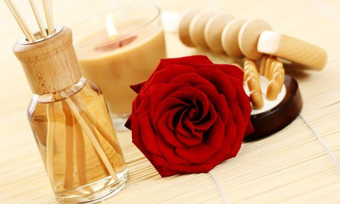 Ambientador casero con aceites esenciales