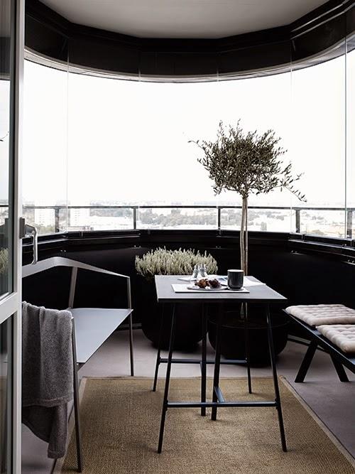 Un apartamento nórdico en negro y tonos maquillaje - Blog T&D