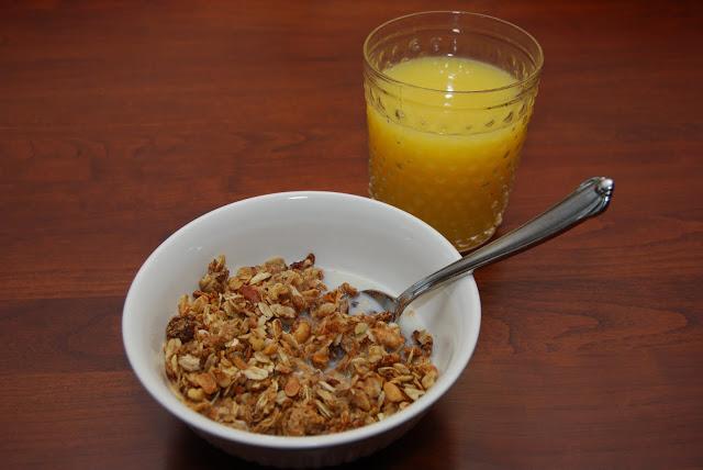 La Trofología cereal leche y jugo