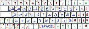 el teclado arabe