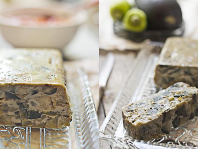 Receta de granada de berenjenas