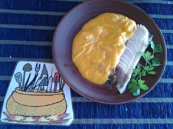 Lenguado al horno en salsa de zanahoria y coco (2)