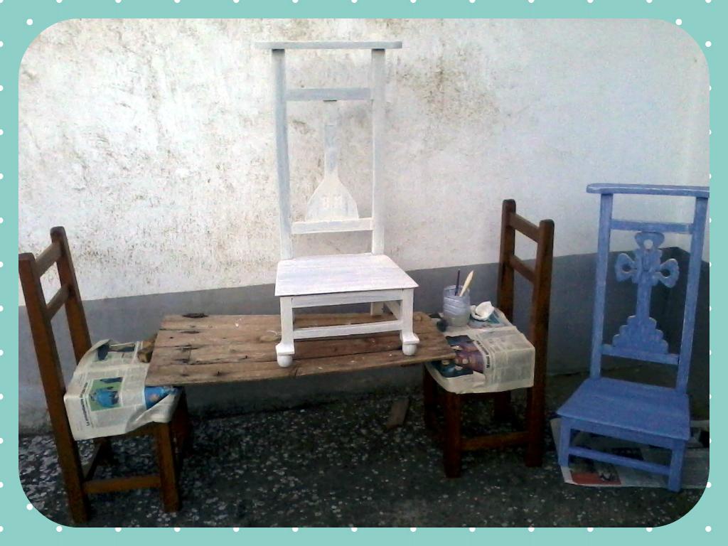 segunda oportunidad reciclando reclinatorios proceso