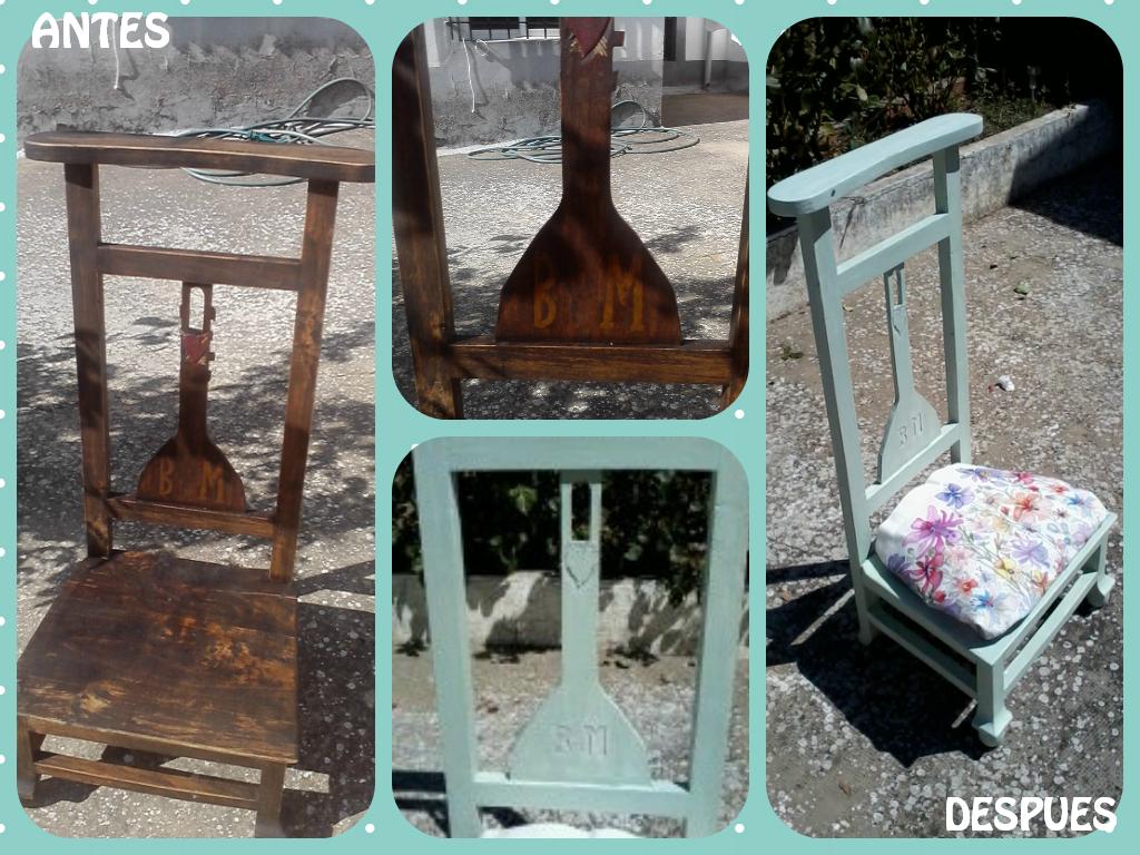 segunda oportunidad reciclando reclinatorio verde