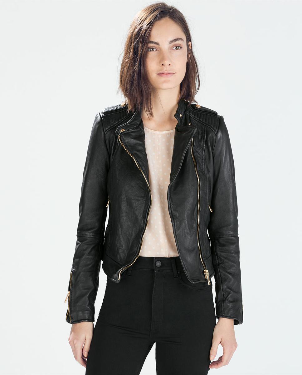 cazadora biker zara 129 Compras de Octubre. Wish list