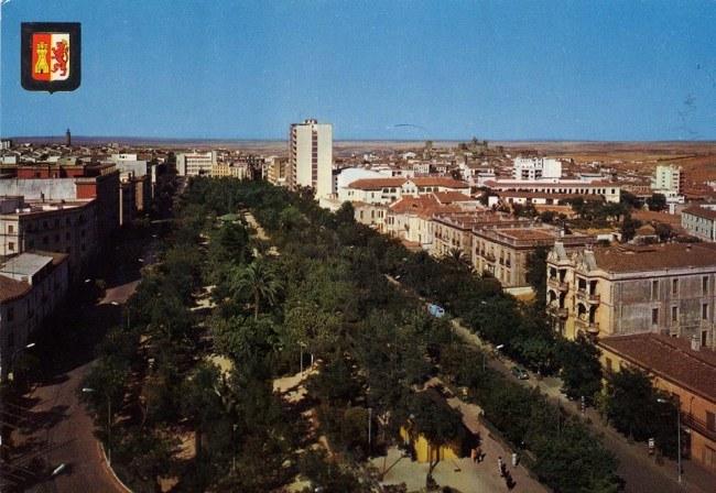 Paseo de Cánovas (Cáceres) 1960