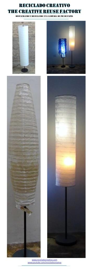 Lampara papel de seda ikea