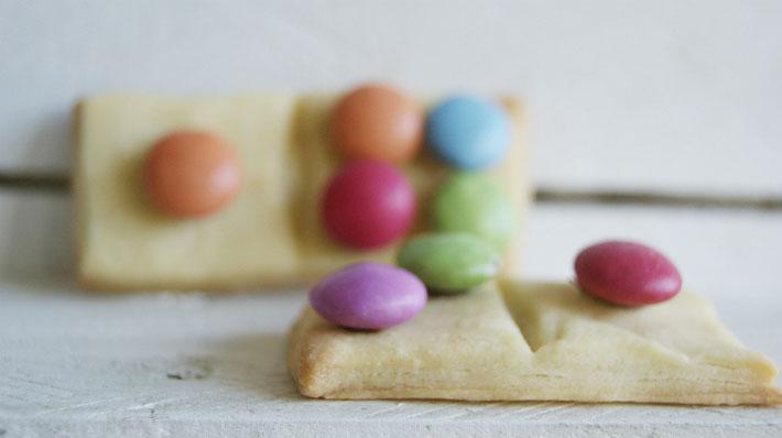 Receta para hacer galletas dominó