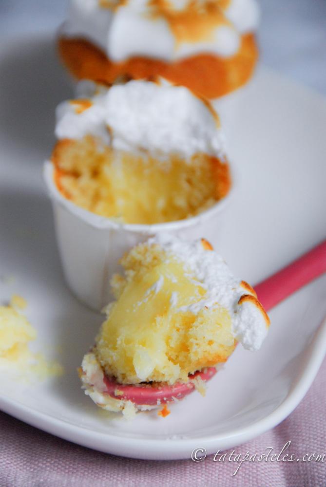 Cupcakes de Limon y Merengue