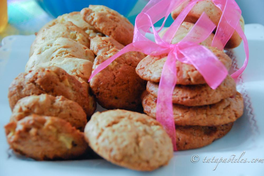 Cookies de manzana sin huevo 