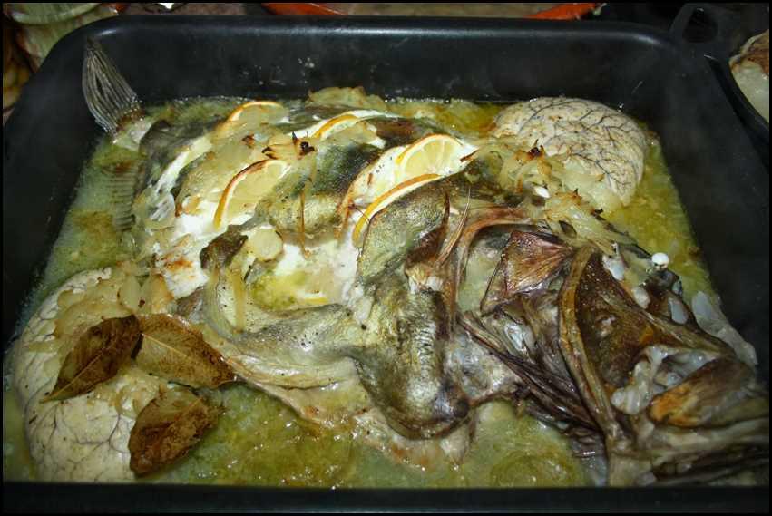 IMG 8653 Pescado al horno típico de navidad