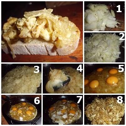 huevos a la porreta paso a paso 