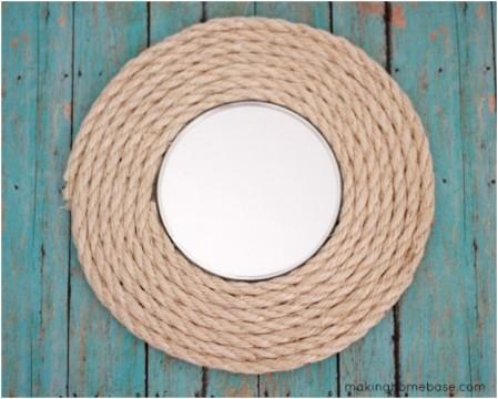 decorar con cuerda rustica