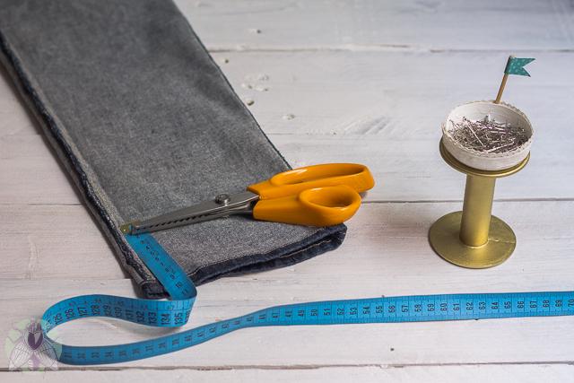 tomar medida de largo vaqueros hipster pangala