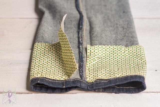 7 colocar sobre el pantalon