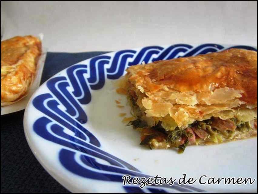 Empanada gallega de lacon con grelos Como hacer empanadas caseras