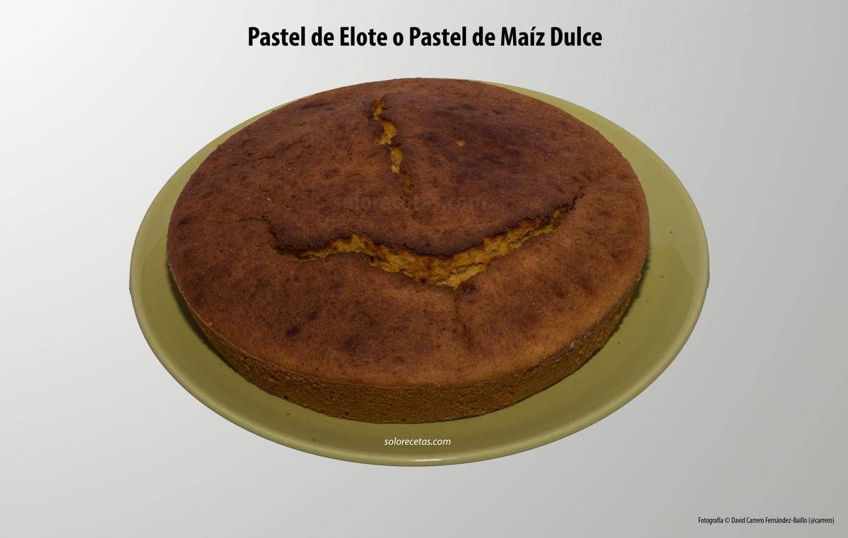 Pastel de Elote o Pastel de Maíz Dulce