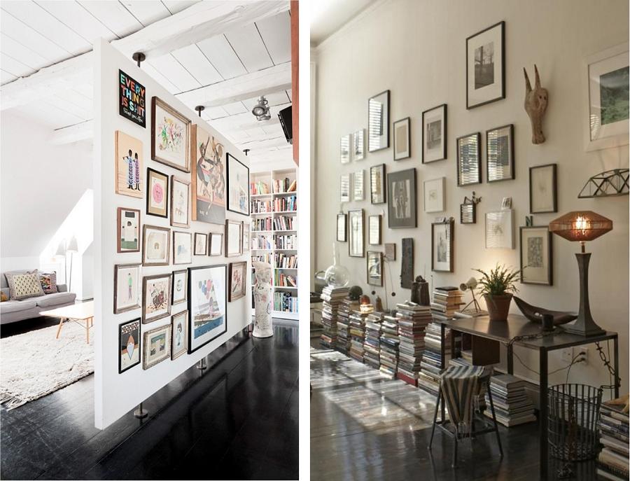 Composición Cuadros y libros 2 Blog T&D