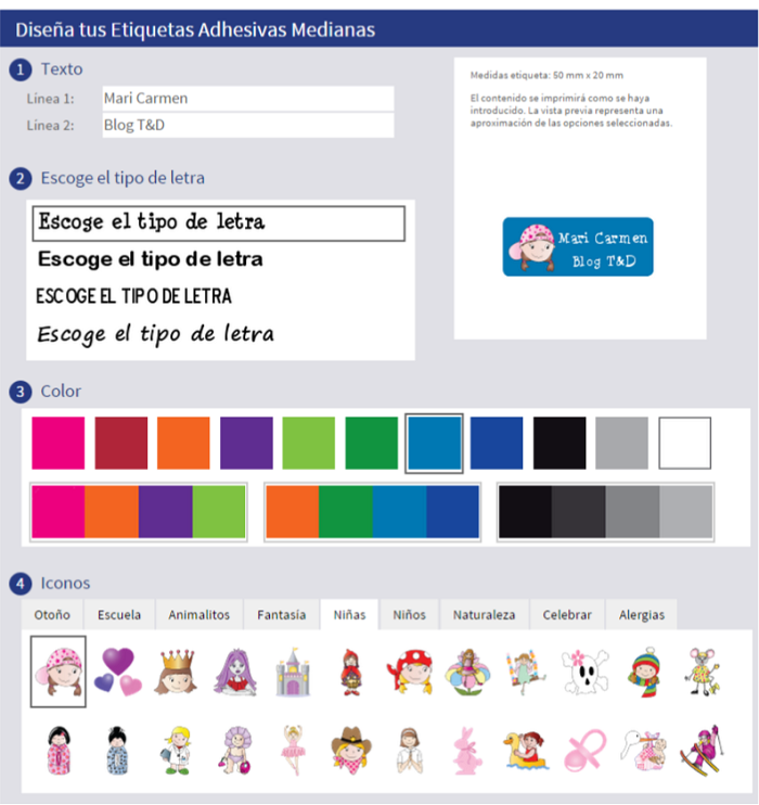 Etiquetas personalizadas importancia de los detalles Blog T&D