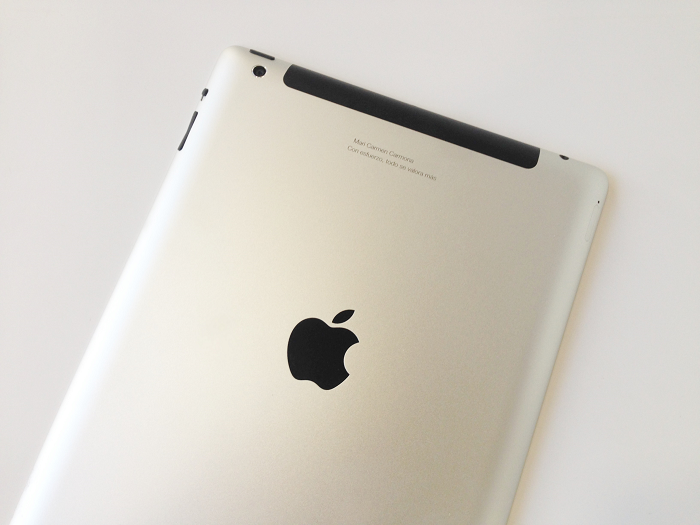 Importancia de los detalles Inscripción con láser Ipad Apple Blog T&D