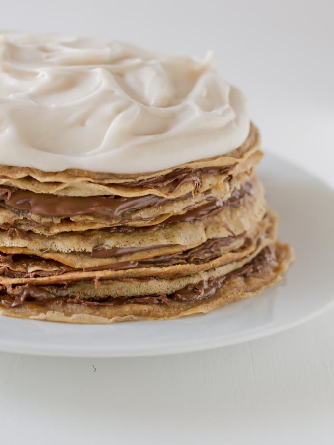 Tarta de crepes via danzadefogones