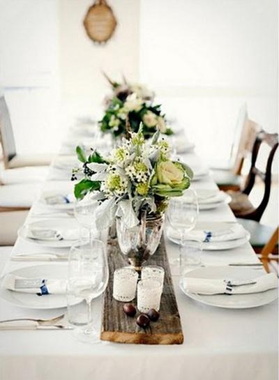 Ideas para decorar las mesas