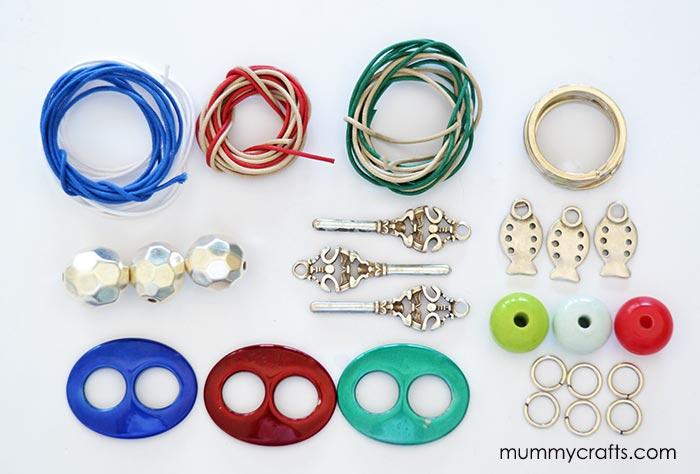 Materiales para hacer llaveros con calabrotes