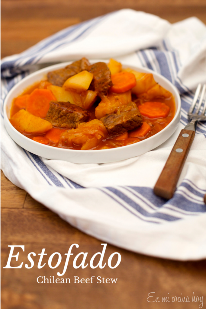 Estofado, receta chilena
