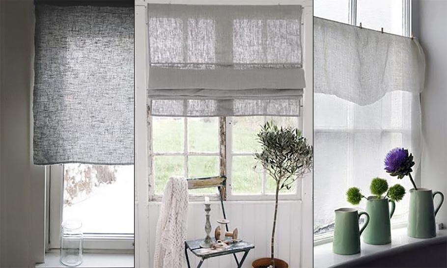 Estores de lino - slowdeco