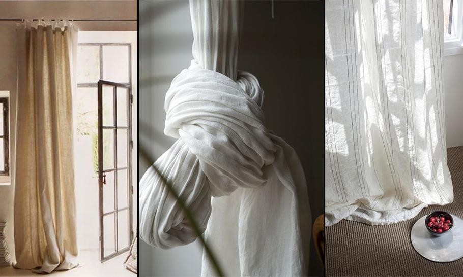 Cortinas de lino - slowdeco