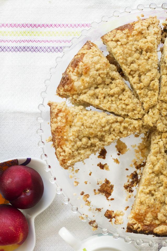 Tarta Cobbler de pera