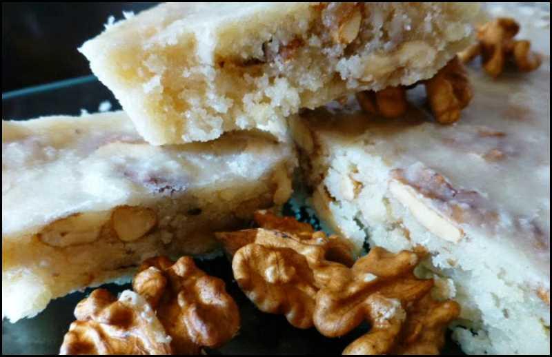 Turr n nata (crema de leche) 4 Turrón para postre