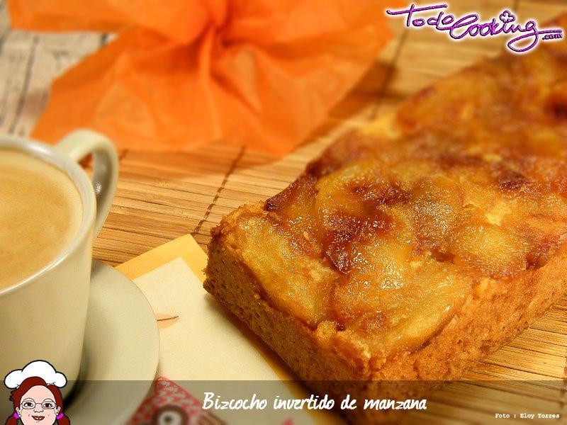 Bizcocho invertido de manzana caramelizada