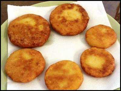 Arepa de maíz dulce 2 Arepa de maíz dulce