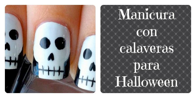 cómo hacer manicuras para halloween