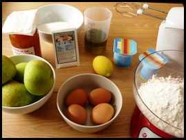 pastel manzana 003 Pastel de manzana casero