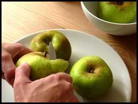 pastel manzana 004 Pastel de manzana casero