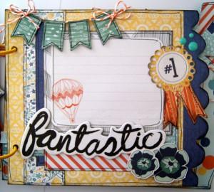 Interior decorado del album 