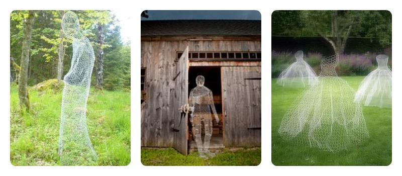 fantasmas de alambre