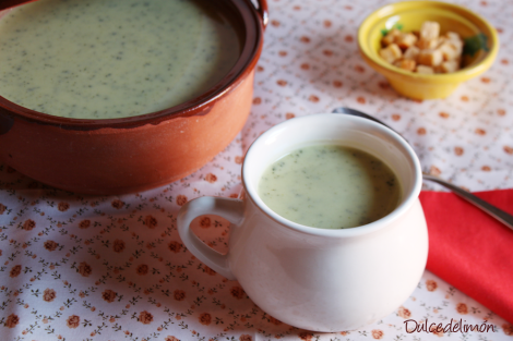 Crema fácil de calabacín