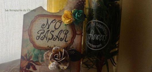 Cuelga campo y lumbre No pasar 5