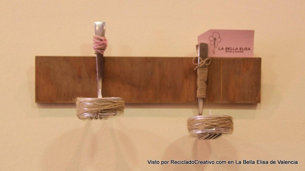 con cubiertos en la bella elisa visto por reciclado creativo